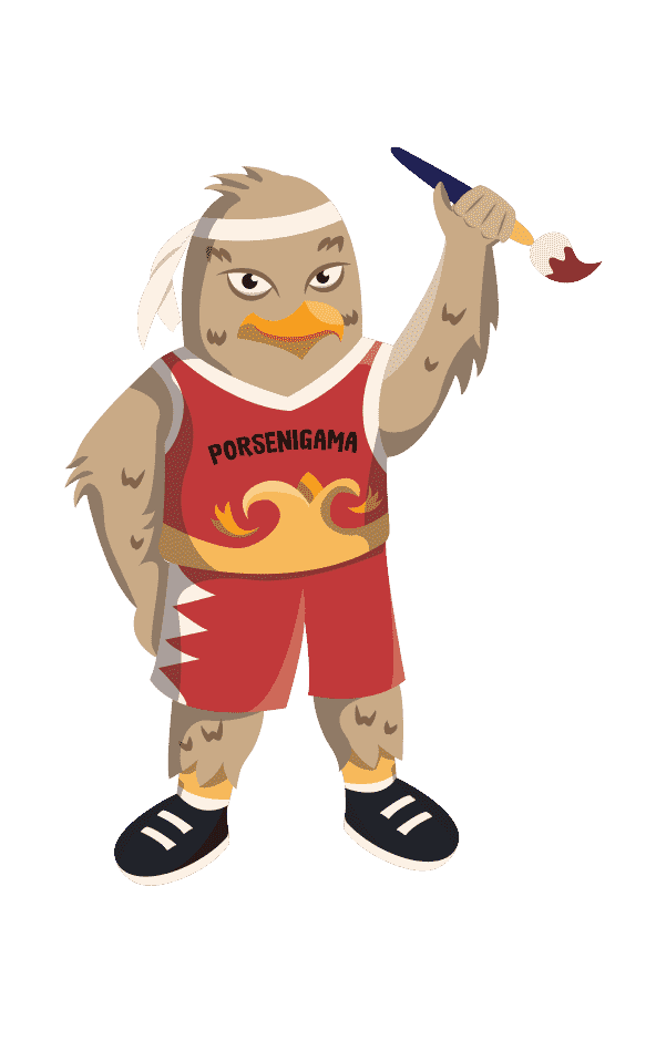 Maskot Seni Lukis Tradisional